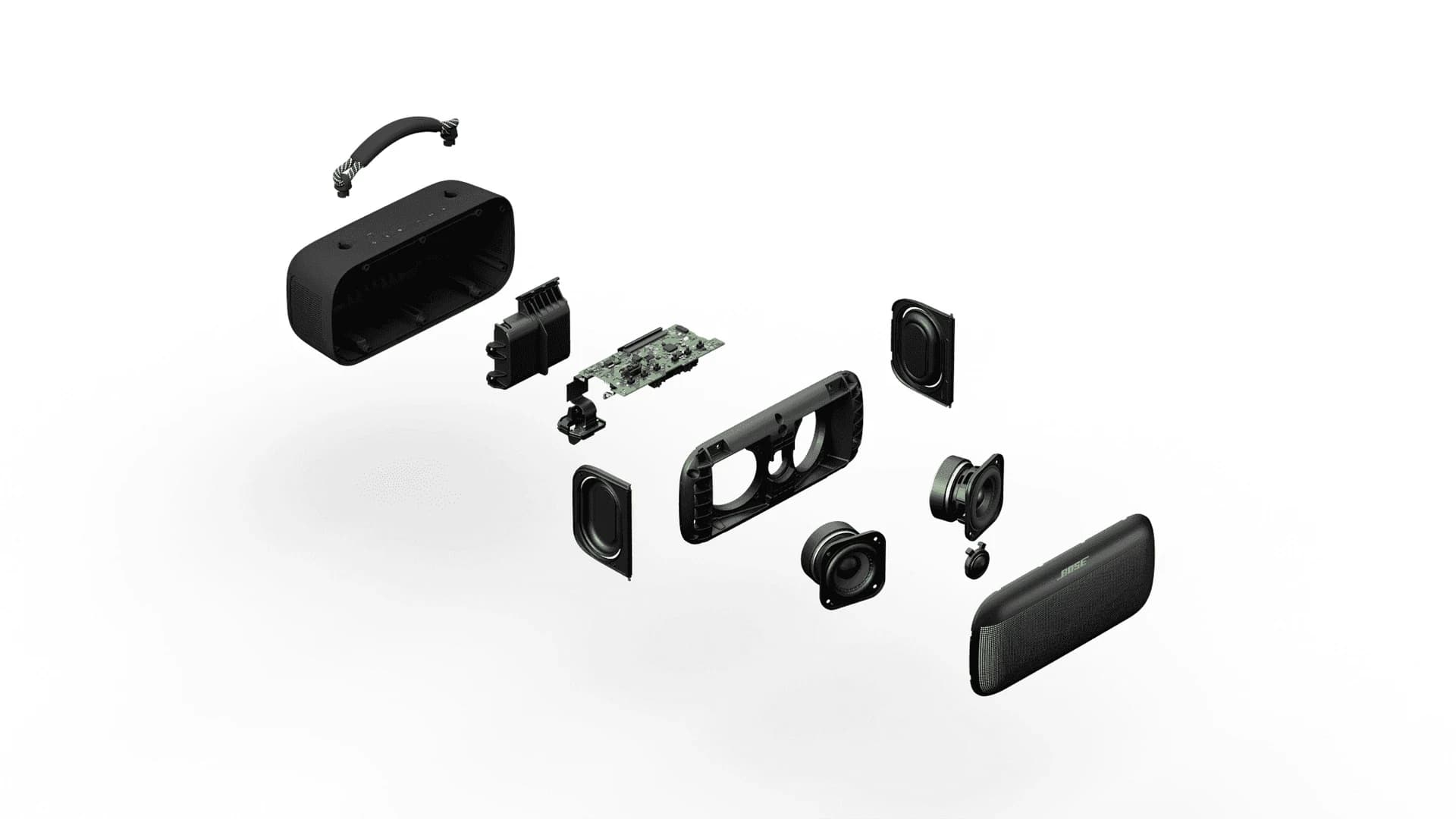 Bose SoundLink Max visualization detail